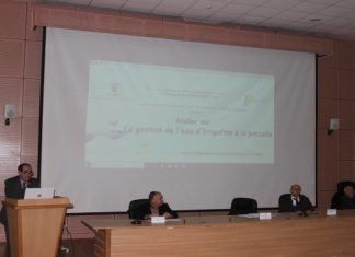 ورشة عمل حول الاقتصاد في مياه الري على مستوى الحقل
