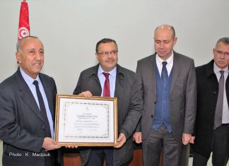 احتفالية المعهد الوطني للبحوث الزراعية بتونس بمناسبة حصوله على الجائزة الوطنية لأحسن مؤسسة بحث وتكنولوجيا لسنة 2017