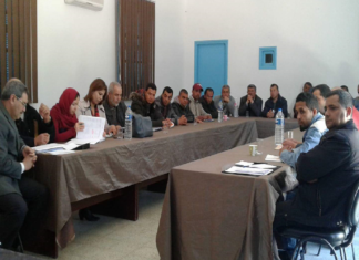 المهدية: جلسة حول دعم مردودية المجامع المائية للماء الصالح للشرب
