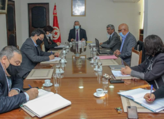 جلسة عمل حول مدى تقدّم مشروع “التعداد العام الأول للفلاحة والصّيد البحري”