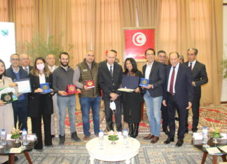 حفل تكريم الفائزين في مسابقة “جائزة الدّيوان الوطني للزيت لأحسن زيت زيتون بكر ممتاز في دورتها الرابعة 2021”