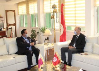 لقاء مع سفير قطر بتونس