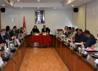 جلسة تحضيريّة بين وزارتي الفلاحة والتّجهيز لمتابعة انجاز أشغال تحويل قناة المياه على مستوى مفترق محوّل بن دحّة