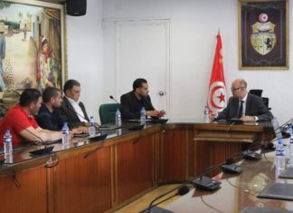 لقاء مع الجامعة الوطنية للصيد الساحلي والتقليدي