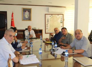 اجتماع خلية الأزمة المحدثة لمقاومة حشرة القلف Scolytes