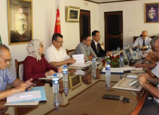 جلسة عمل حول المنظومات المائية