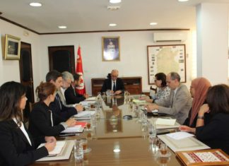 جلسة عمل حول تقديم دراسة مشروع “التمكين الاقتصادي للفلاحات”