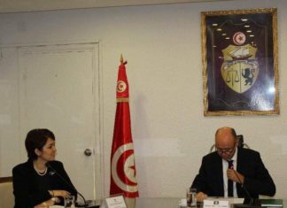 جلسة عمل مع ممثّلي البنك الأوروبي للإعمار والتنمية