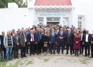 خلال زيارته الى عدّة مقرات تابعة لديوان الأراضي الدّوليّة: وزير الفلاحة يحث المسؤولين والعمال على المحافظة على مؤسّساتهم ويحفزهم على مزيد بذل الجهود لتطويرها وضمان ديمومتها