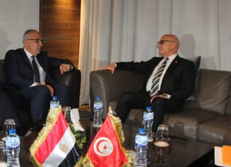 لقاء مع وزير الموارد المائية والري المصري