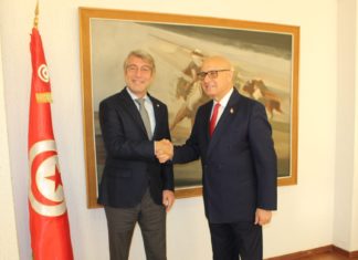 لقاء مع وزير الطاقة والمياه اللبناني