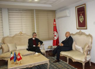 لقاء مع سفير إيطاليا بتونس