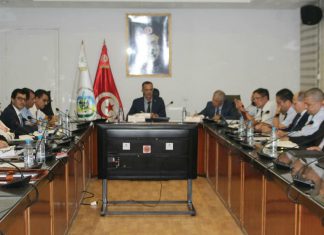 جلسة عمل حول تمويل وتقدم المشاريع الكبرى وحلحلة الصعوبات التي تعترض تنفيذها