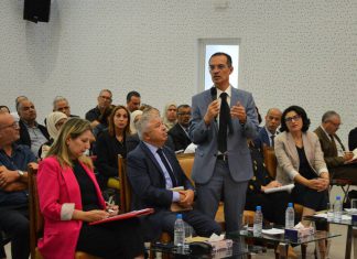 اجتماع حول تقدم موسم الزراعات الكبرى