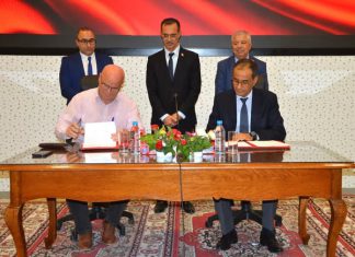 إمضاء عقود شراكة مع وحدات الانتاج واتفاقية تعاون بين الديوان الوطني للأعلاف وديوان الأراضي الدولية