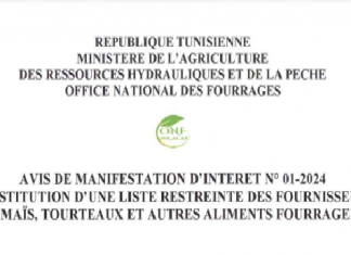 Avis de Manifestation D’intérêt N° 01-2024 Constitution d’une liste restreinte des fournisseurs De MAIS, Tourteaux et autres Aliments Fourragers