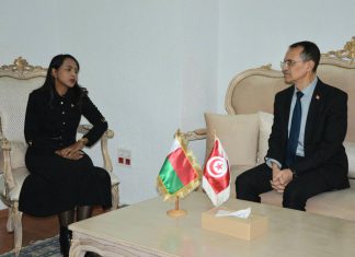 لقاء مع وزيرة خارجيّة مدغشقر