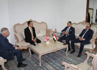 لقاء مع وفد عن “شركة المقاولون العرب” المصرية