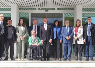 جلسة عمل مع وفد عن البنك الدّولي