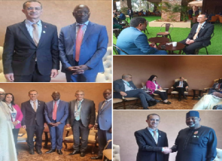 كمبلا : وزير الفلاحة يجري عدد من اللّقاءات الثّنائية مع نظرائه الأفارقة