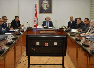 جلسة عمل حول متابعة التّرسّبات بالسّدود