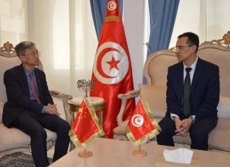 لقاء مع سفير جمهوريّة الصّين الشّعبيّة بتونس