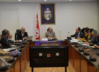 جلسة عمل مع ممثّلي المجامع المهنيّة المشتركة في قطاع الفلاحة والصّيد البحري حول استمراريّة تزويد نقاط البيع خلال شهر رمضان