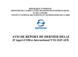 AVIS DE REPORT DE DERNIER DELAI d’Appel d’Offres International N°01/2025 AFD