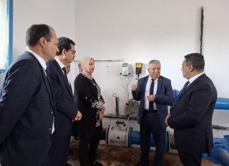 مدنين: كاتب الدولة المكلّف بالمياه يعطي شارة انطلاق الاستغلال الفعلي للعدادات الذّكيّة بمنطقة سدويكش من معتمدية جربة ميدون