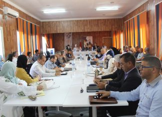 افتتاح الاجتماع السّنوي لقسم المياه والتّجهيز الرّيفي