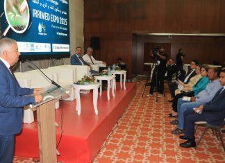 مشاركة السيّد كاتب الدّولة المكلف بالمياه في منتدى وصالون الماء والري والطاقة