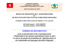 Avis à Manifestation d’Intérêt pour un service de consultant en vue de recrutement d’un consultant individuel chargé de l’élaboration du manuel opérationnel de la mise en œuvre du projet PARFD